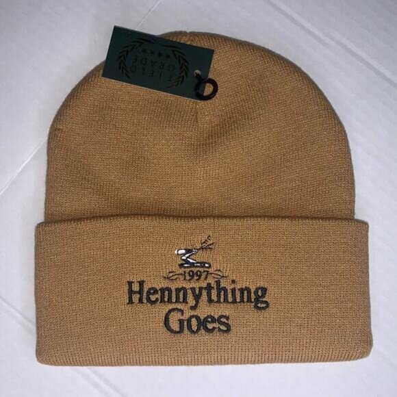 FIELD GRADE Hennything Goes Beanie. Wheat - Picture 11 of 11